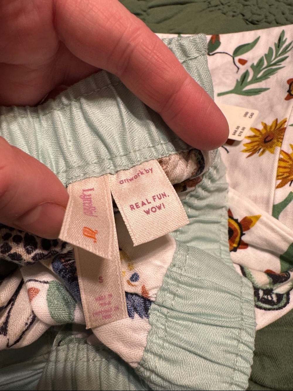 ✨ Anthropologie Cloud Flannel Pajama Pants Sz S - Picture 6 of 6